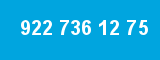 922 736 12 75
